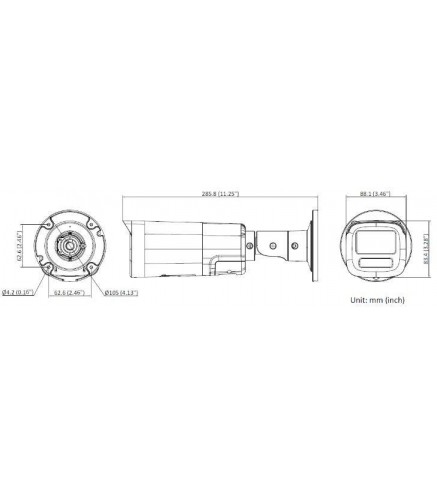 KAMERA IP HIKVISION DS-2CD1643G2-LIZU/SL 2.8-12mm