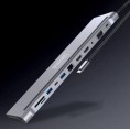 HUB ADAPTER USB-C 12w1 Stacja Dokująca 2x HDMI 4K ETHERNET RJ45 USB 3.0 BYL-2211