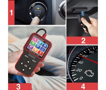 Interfejs Tester Skaner Diagnostyczny  OBD2 ELM327 CAN Zenwire V620