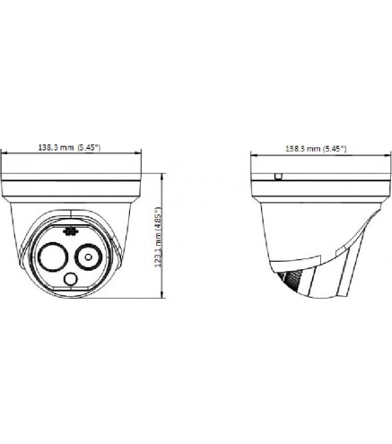 Kamera ip Hikvision DS-2TD1228-2/QA(BLACK)