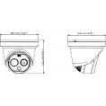 Kamera ip Hikvision DS-2TD1228-2/QA(BLACK)