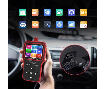 Interfejs Tester Skaner Diagnostyczny  OBD2 ELM327 CAN Zenwire V620