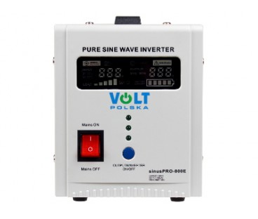 PRZETWORNICA VOLT POLSKA SINUSPRO-800E 12V 500/800W