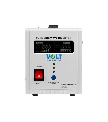 PRZETWORNICA VOLT POLSKA SINUSPRO-800E 12V 500/800W