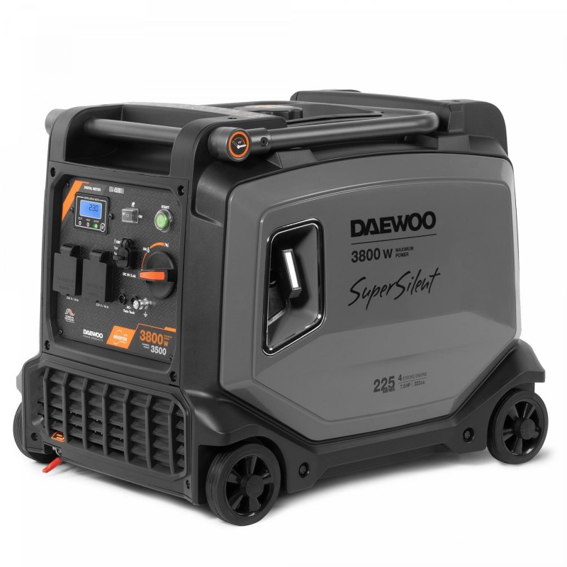 AGREGAT PRĄDOTWÓRCZY INWERTOROWY SUPER SILENT DAEWOO GDA 4500SEi 3.8kW