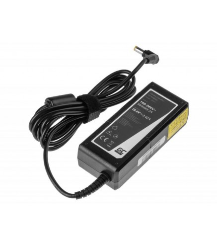 ZASILACZ ŁADOWARKA DO LAPTOPA ACER Green Cell PRO AD01P 19V 3,42A 65W 5,5mm/1,7mm