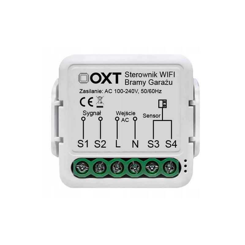Moduł OXT z sensorem do bramy garażu WiFi TUYA