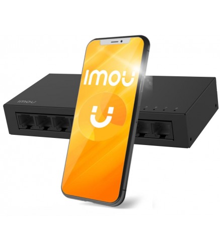 Switch Imou 8-portowy SF108 metalowa obudowa | Alarmista.pl
