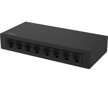 Switch Imou 8-portowy SF108 metalowa obudowa 100Mbps