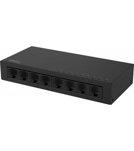 Switch Imou 8-portowy SF108 metalowa obudowa 100Mbps