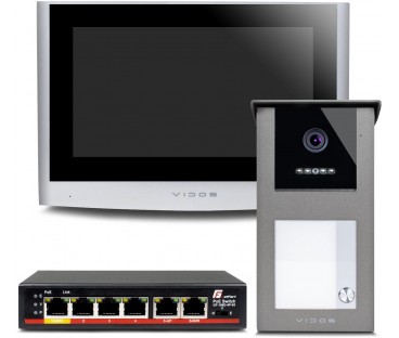Wideodomofon VIDOS IPX S101-1/M100