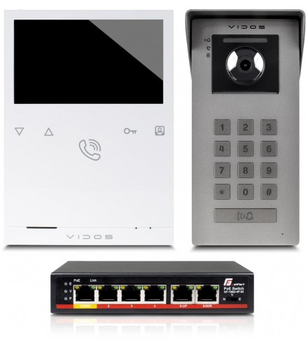 Wideodomofon VIDOS IPX S100/M101