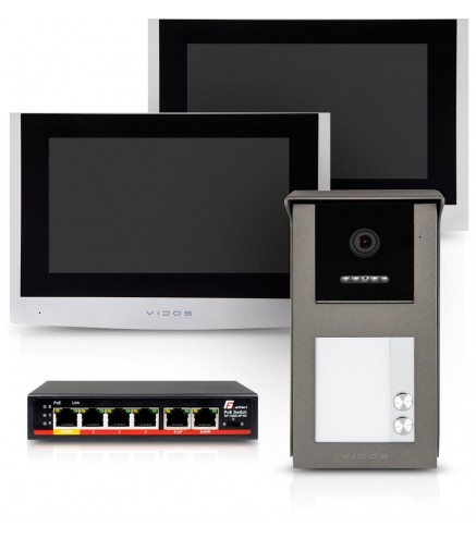 Wideodomofon VIDOS IPX S101-2/M100-X