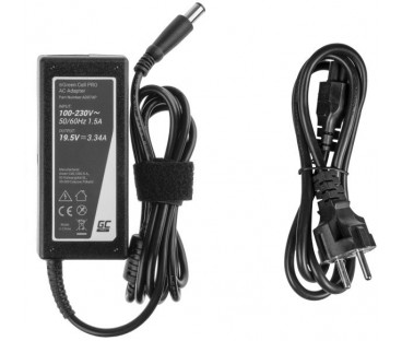 ZASILACZ ŁADOWARKA DO LAPTOPA DELL Green Cell PRO AD07AP 19,5V 3,34A 65W 7,4mm/5,0mm