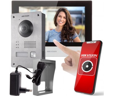 ZESTAW WIDEODOMOFONOWY HIKVISION DS-KIS703Y-P