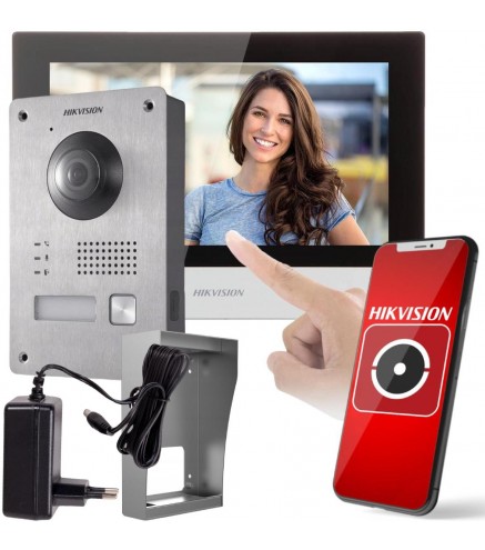 ZESTAW WIDEODOMOFONOWY HIKVISION DS-KIS703Y-P