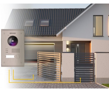 ZESTAW WIDEODOMOFONOWY HIKVISION DS-KIS703Y-P