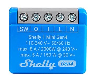 Shelly 1 Mini Gen4