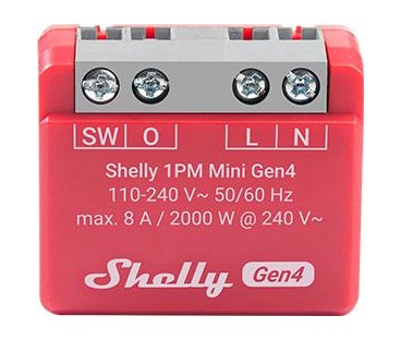 Shelly 1PM Mini Gen4