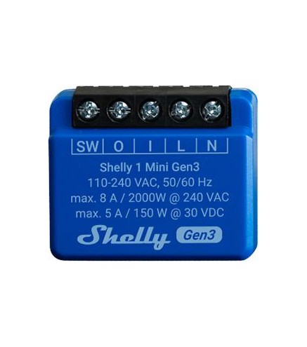 Shelly 1 Mini Gen3
