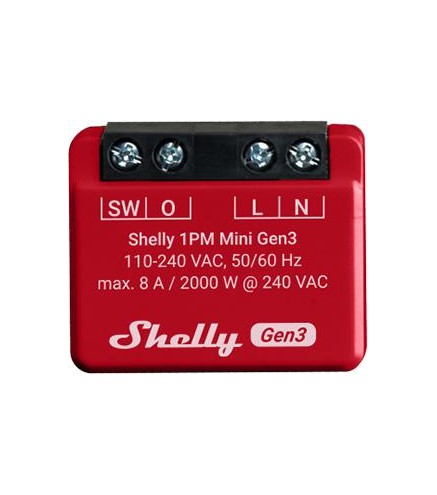 Shelly 1PM Mini Gen3