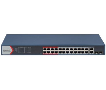 Hikvision DS-3E1326P-EI(B) Switch Zarządzany | Alarmista.pl