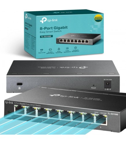 SWITCH TP-LINK TL-SG108E