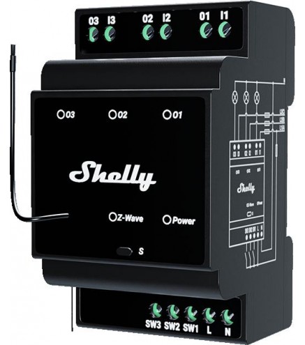 Shelly Wave PRO 3 EU LR