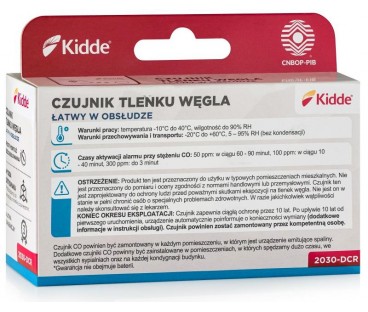 Czujnik czadu KIDDE 2030-DCR