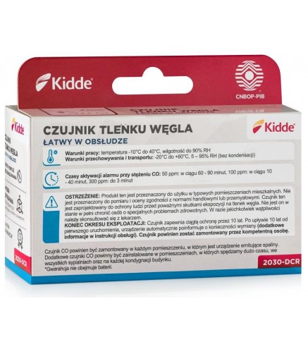 Czujnik czadu KIDDE 2030-DCR