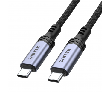 Kabel USB Unitek C14110GY-2M USB-C do ładowania PD 240W, 2metry