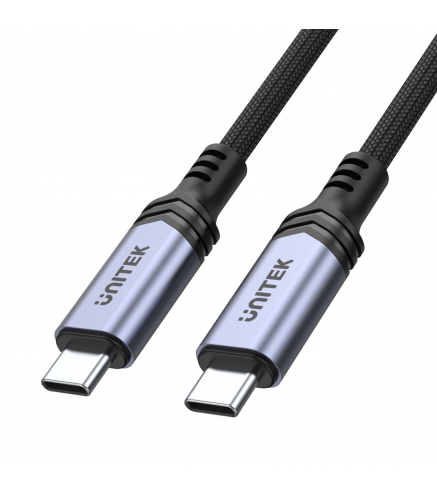 Kabel USB Unitek C14110GY-2M USB-C do ładowania PD 240W, 2metry