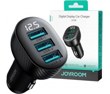 Ładowarka samochodowa Joyroom JR-CCD03 17W 3.4A 3x USB-A