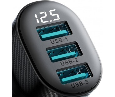 Ładowarka samochodowa Joyroom JR-CCD03 17W 3.4A 3x USB-A