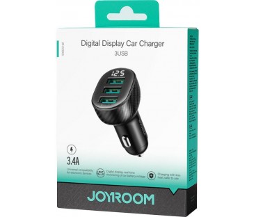 Ładowarka samochodowa Joyroom JR-CCD03 17W 3.4A 3x USB-A