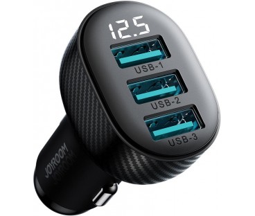 Ładowarka samochodowa Joyroom JR-CCD03 17W 3.4A 3x USB-A