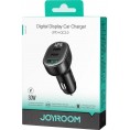 Ładowarka samochodowa Joyroom JR-CCD04 30W 4A 2x USB-C 1x USB-A PD QC 3.0