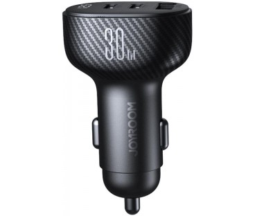 Ładowarka samochodowa Joyroom JR-CCD04 30W 4A 2x USB-C 1x USB-A PD QC 3.0