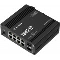 Teltonika TSW212 switch przemysłowy zarządzalny 8xGE 2xSFP (TSW212000000) DIN