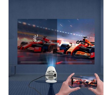 Przenośny Projektor Zenwire R1 Full HD Android Wifi Bluetooth Obrotowy
