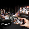 Przenośny Projektor Zenwire R1 Full HD Android Wifi Bluetooth Obrotowy