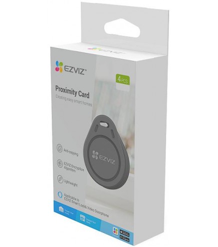 BRELOKI ZBLIŻENIOWE EZVIZ CS-DL-IC-CPU-R200 (4szt)