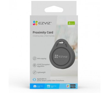 BRELOKI ZBLIŻENIOWE EZVIZ CS-DL-IC-CPU-R200 (4szt)