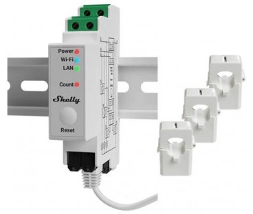 Shelly Pro 3EM 120A V2