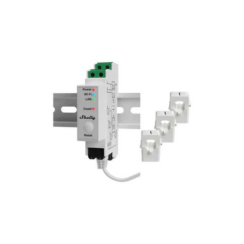 Shelly Pro 3EM 120A V2