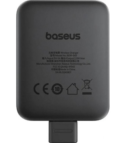 Ładowarka indukcyjna Baseus MagPro 2.5W magnetyczna do Apple Watch - czarna