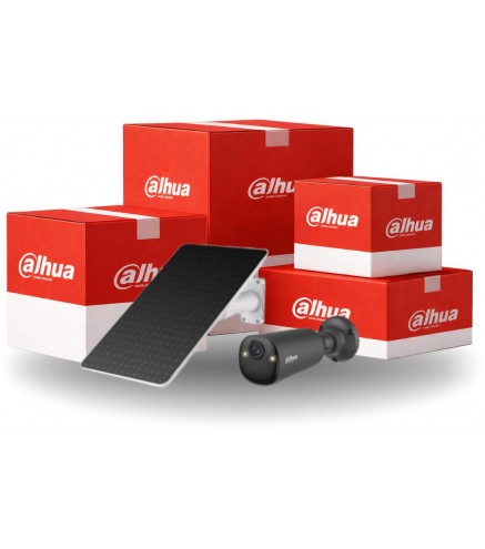 Zestaw Dahua Kamera 4G Panel KIT/BF4CA-4G-0210B-XL/M0508 Opakowanie zbiorcze 2 szt