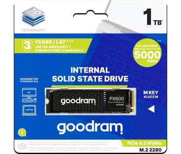 GOODRAM Dysk SSD PX600 1TB M.2 PCIe 4x4 NVMe 2280
