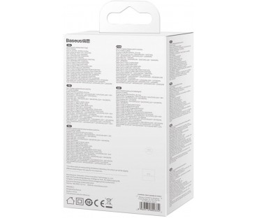 ŁADOWARKA SIECIOWA Baseus GaN 3 Pro Desktop Charger CCGP040101 65W 2x USB-A 2x USB-C PD 3.0 QC 4.0