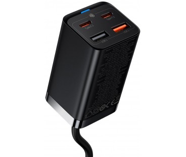 ŁADOWARKA SIECIOWA Baseus GaN 3 Pro Desktop Charger CCGP040101 65W 2x USB-A 2x USB-C PD 3.0 QC 4.0